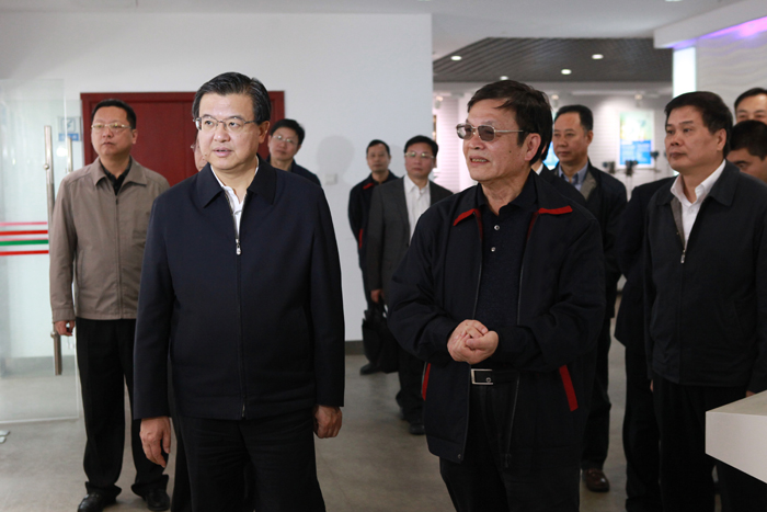 Ni Yuefeng, secretary of Fuzhou Municipal Party Committee, investigated the development of our iot industry